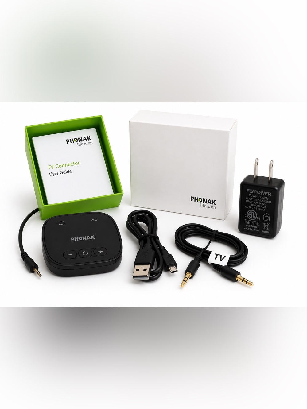 Sonova Phonak AG TV Connector V2 - For Hearing Aids to TV